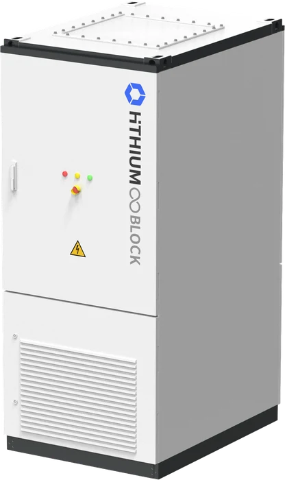HiTHIUM ∞Block — tủ lưu trữ ESS 261 kWh / 125 kW