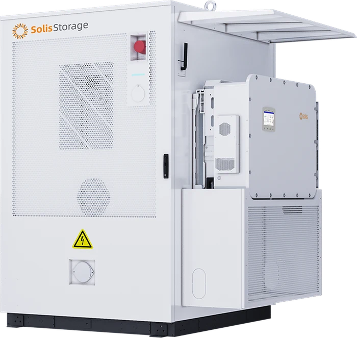 Solis EverCore — tủ pin + biến tần C&I (100–261 kWh)