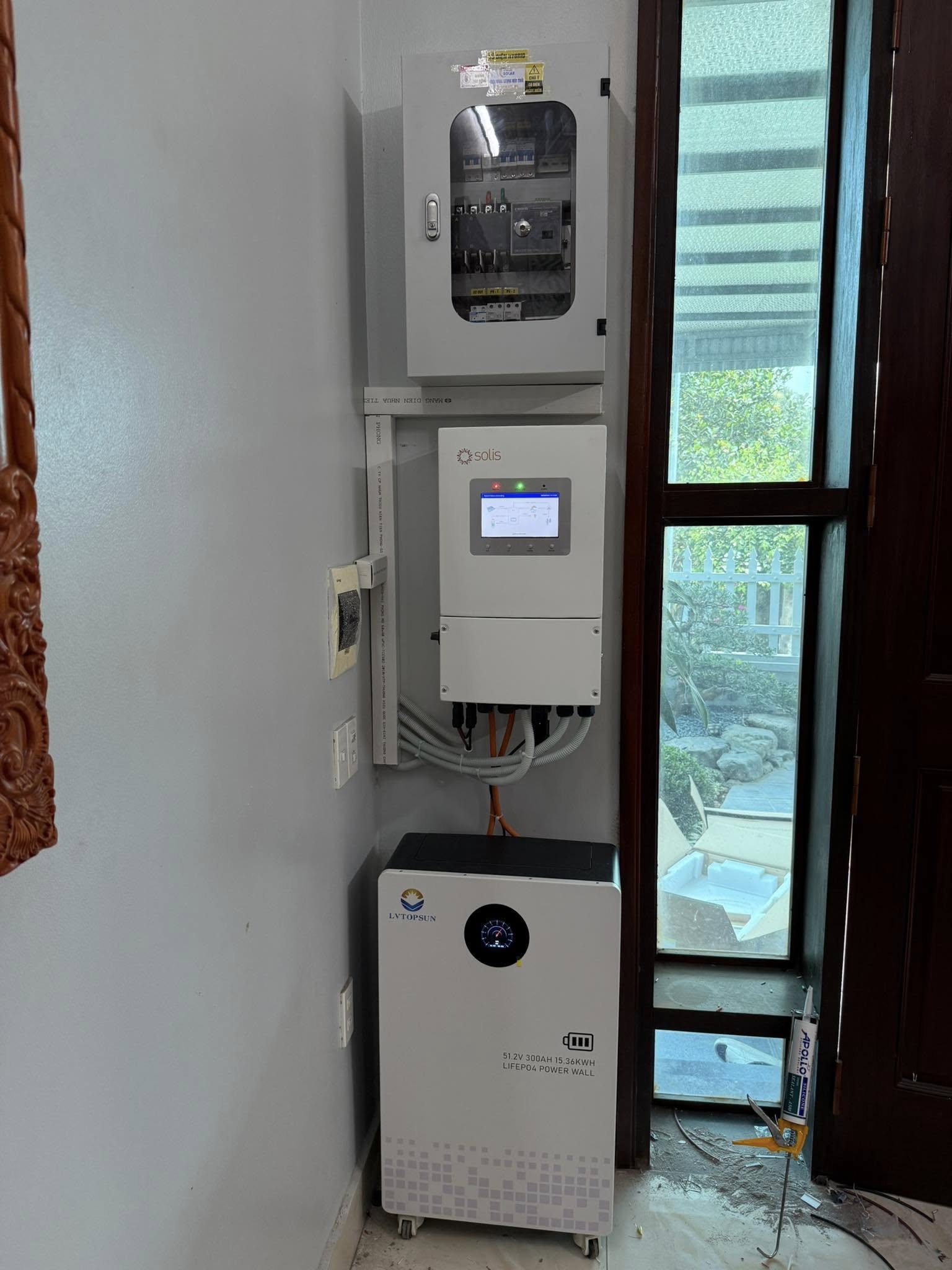 Thi công lắp đặt tại công trình Bạc Liêu