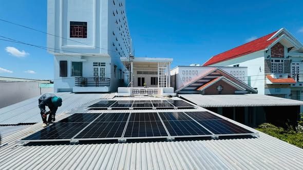 Điện mặt trời hộ gia đình – Hòa Bình, Cà Mau