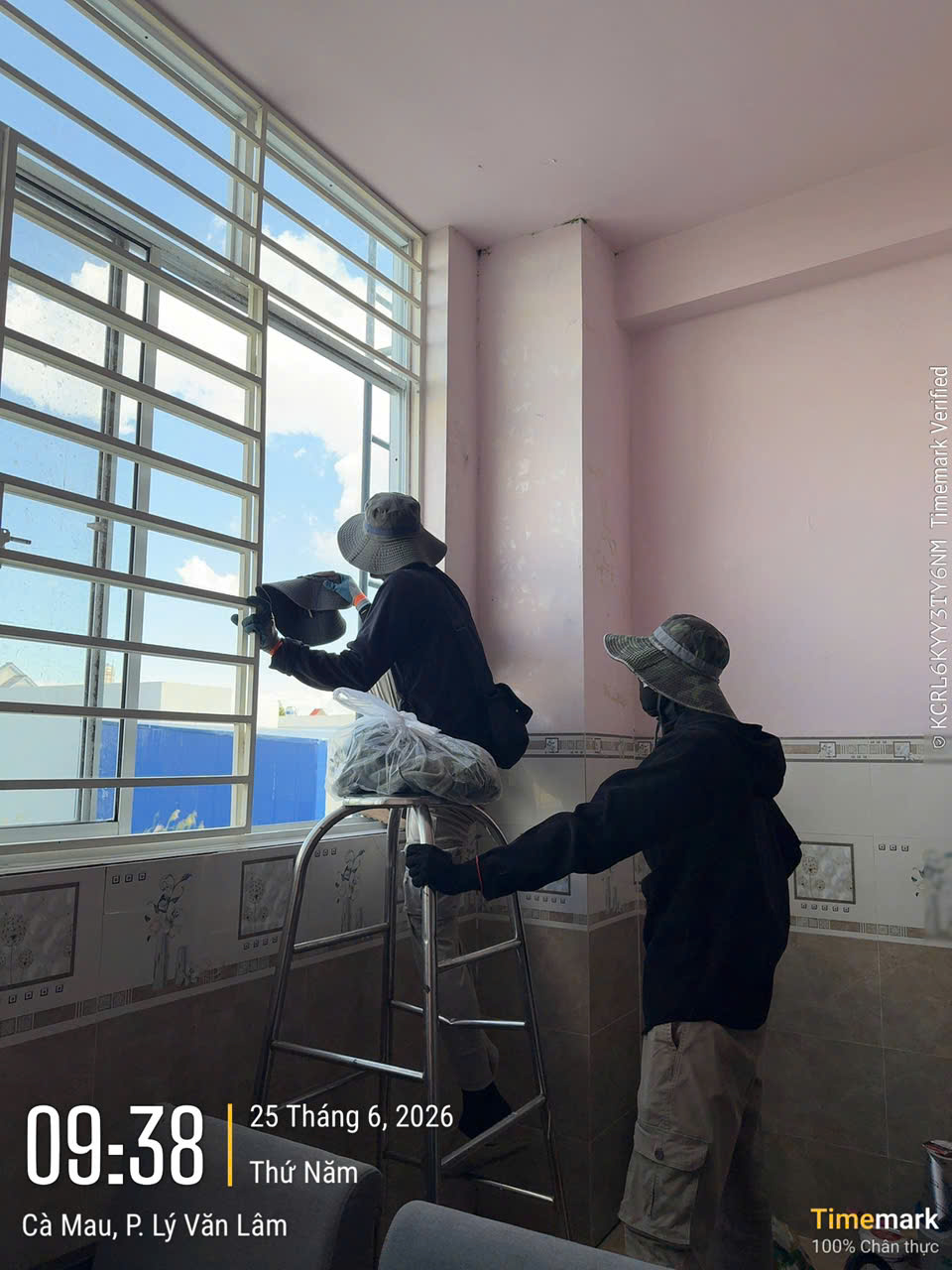 Lắp đặt đường ống kỹ thuật – Hệ thống điện mặt trời lưu trữ – P. Lý Văn Lâm, TP. Cà Mau