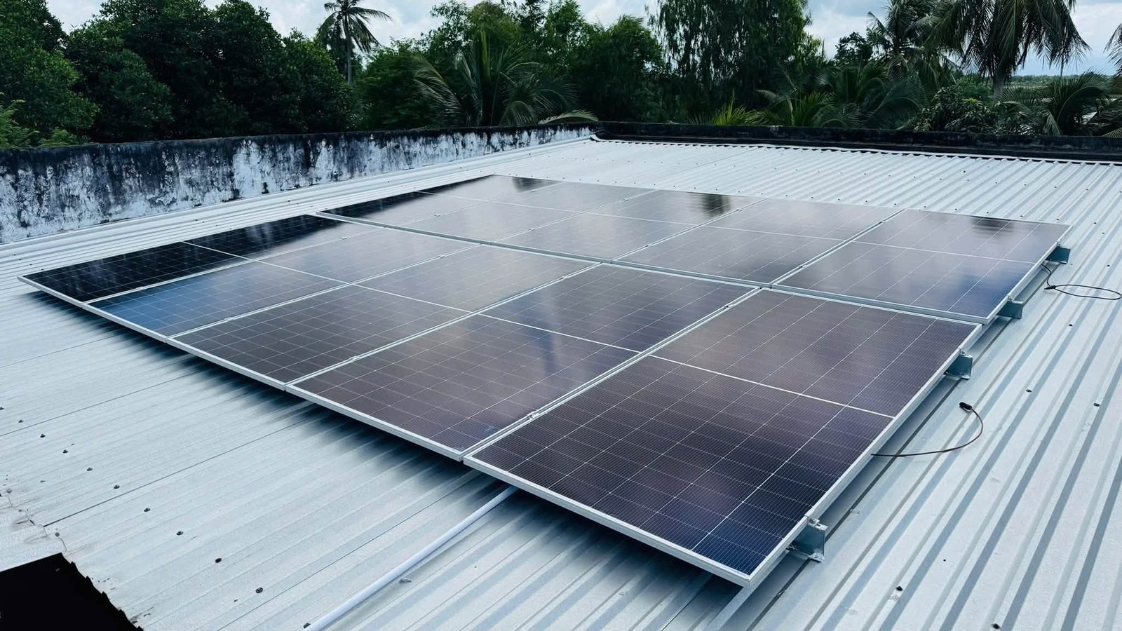 Nhà anh Đạt · Hệ 6,3 kWp · 10 tấm pin – X. Tân Thành, Cà Mau